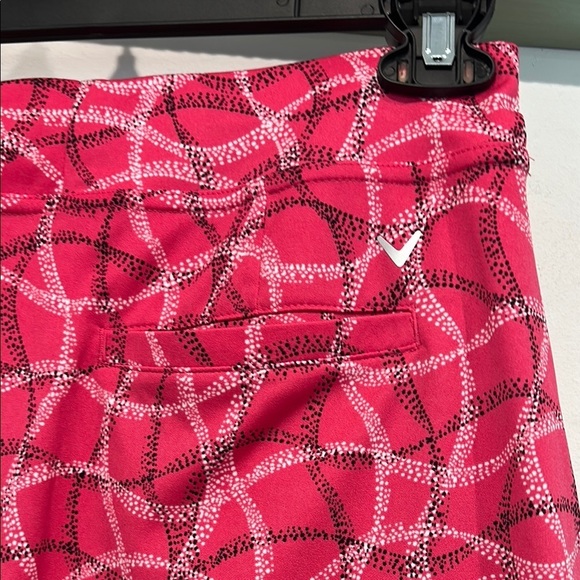 Callaway Pink Yarrow Patterned Women's golf tennis Skirt Skort small new w tags - Picture 7 of 8
